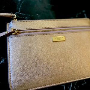 Kate Spade New York Laurel Way Tinie Leather, Rose Gold, Elegant, Fancy Wrislet